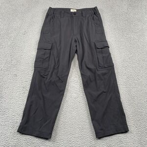 RailRiders Cargo Pants Mens M Black VersaTac Mid Cargo Hiking Outdoor Adventure